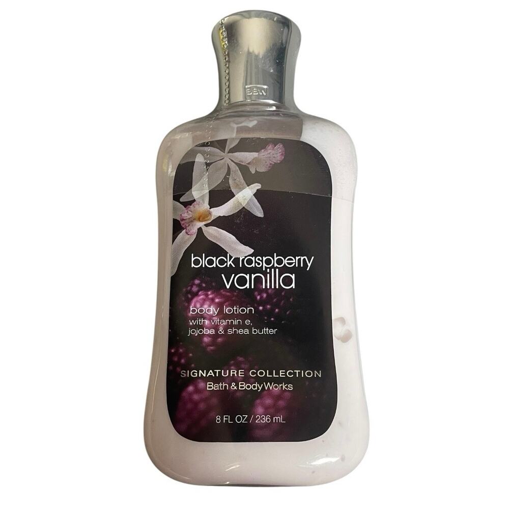 New Bath & Body Works Black Raspberry Vanilla Signature Collection Body Lotion - Picture 3 of 3
